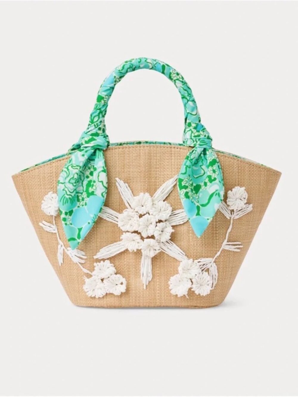 Lilly Pulitzer Straw Bag - Picture 2 of 6